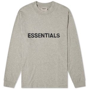 FEAR OF GOD ESSENTIALS LONG SLEEVE TEE